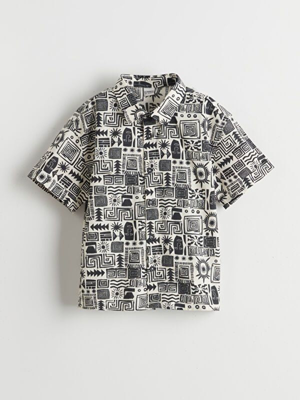 Moudda LC Waikiki - Chemise manches courtes en tissu pour Garçon - Tunisie 1
