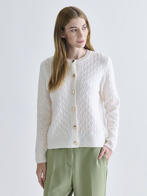 Moudda LC Waikiki - Cardigan tricot cv épais pour Femmes - Tunisie 1