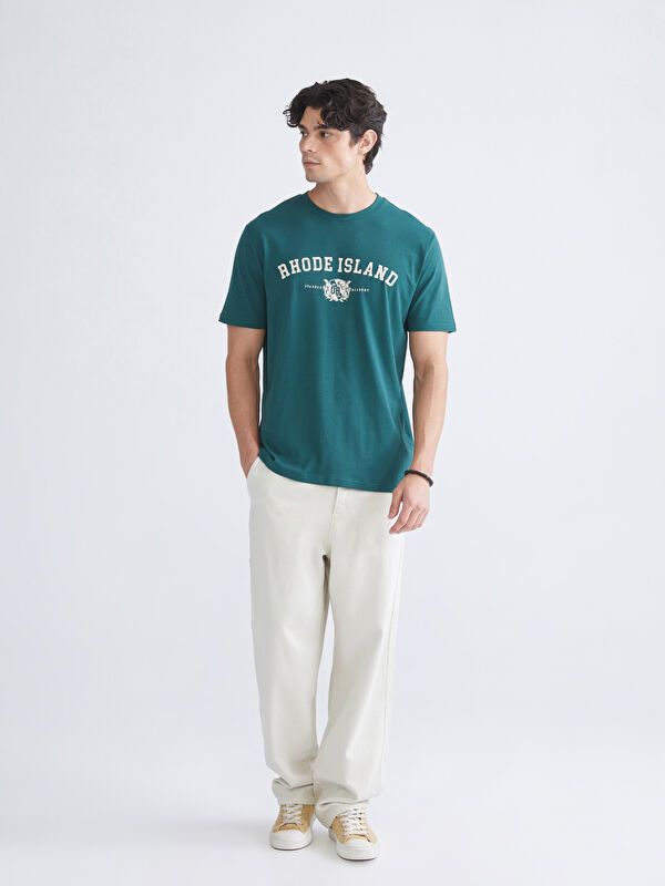 Moudda LC Waikiki - T-shirt imprimé manches courtes en jersey pour Homme - Tunisie 2