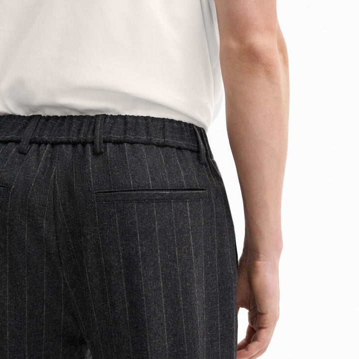 Moudda Massimo Dutti - Pantalon laine flanelle rayé - Tunisie 3