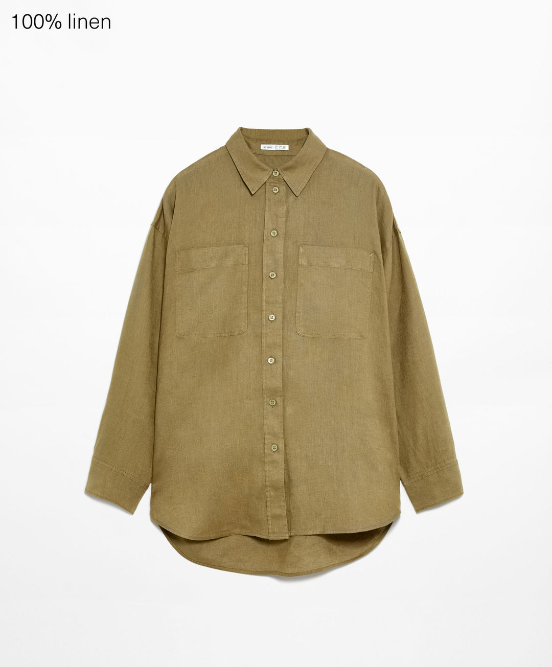 Moudda Oysho - Chemise 100% Lin Coupe Utility - Tunisie 2