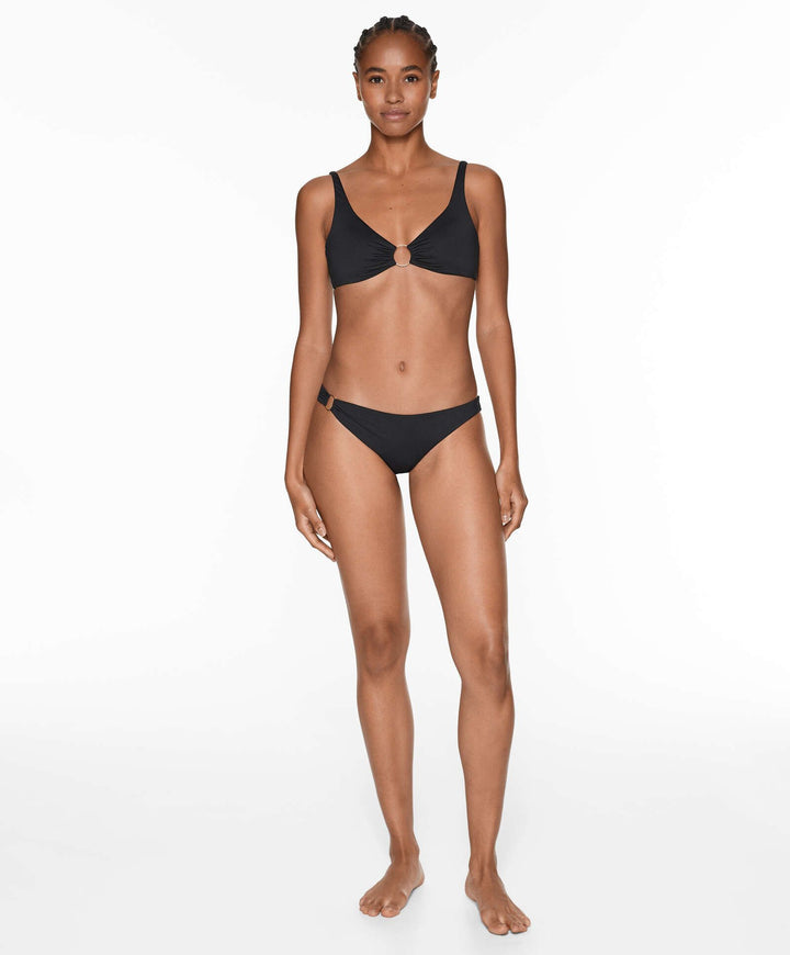 Moudda Oysho - Culotte Halter Mousse Extra Sans Armatures Halter avec Détail Armatures - Tunisie 1