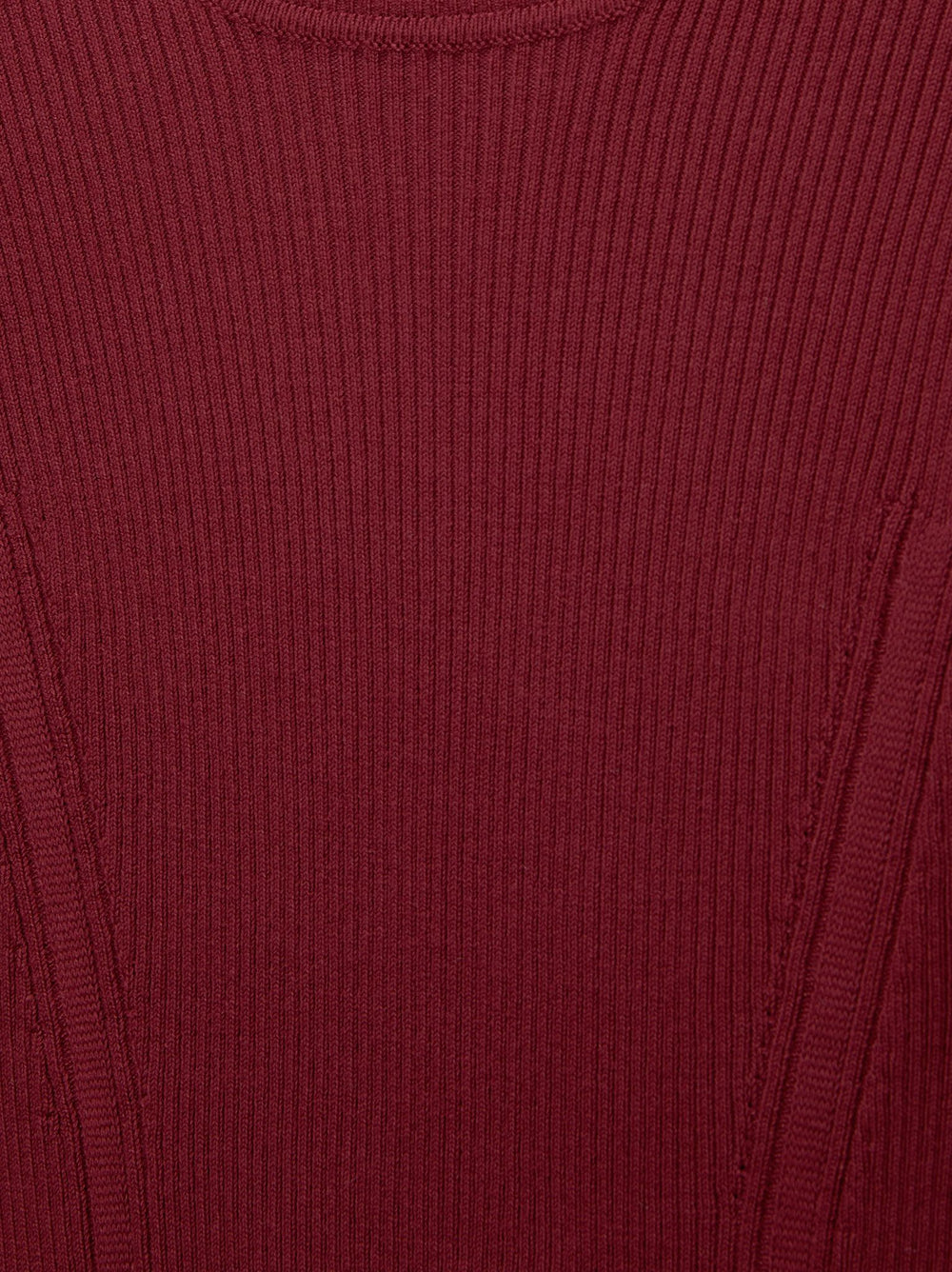 Moudda PULL & BEAR - Pull Basique Côtelé Col Carré Viscose - Tunisie 2