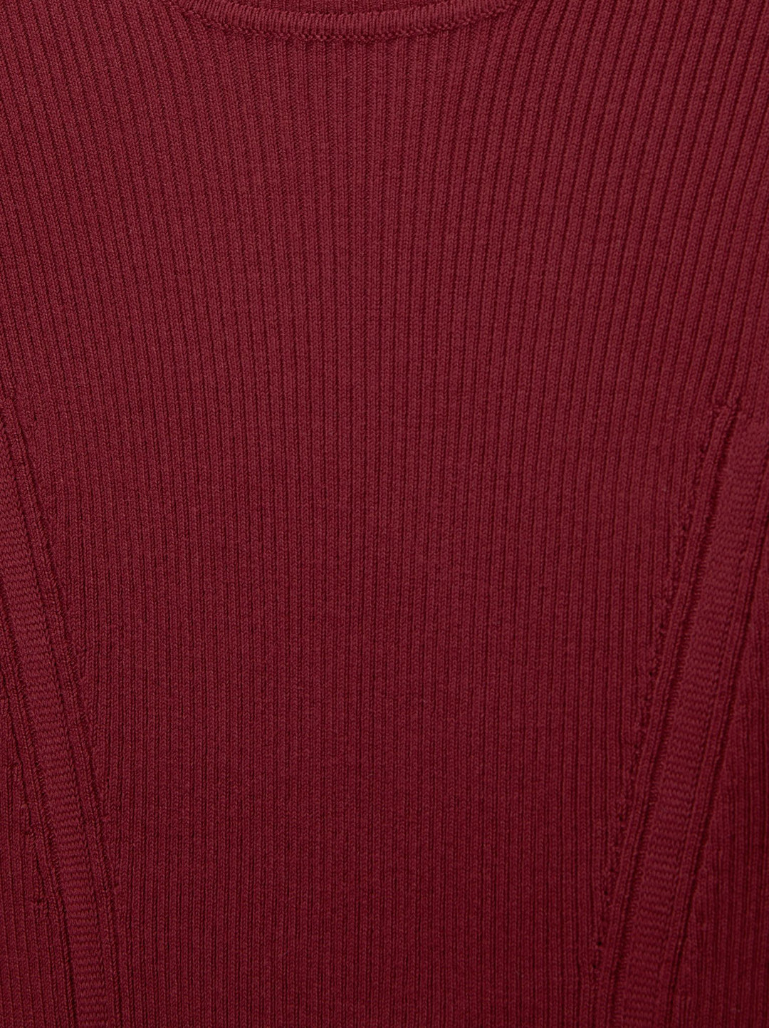 Moudda PULL & BEAR - Pull Basique Côtelé Col Carré Viscose - Tunisie 2