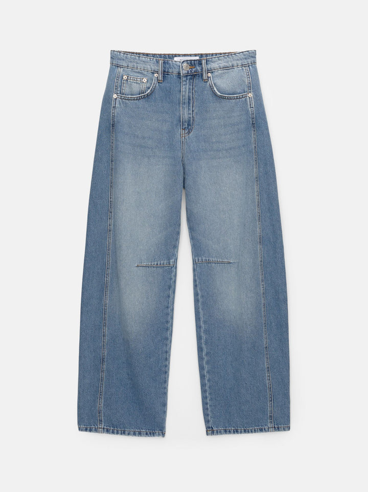 Moudda PULL & BEAR - Pantalon Denim Ballon Pièce Côté - Tunisie 1