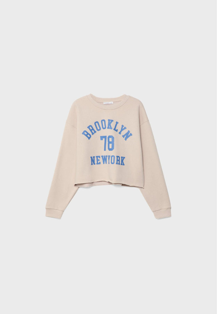 Moudda STRADIVARIUS - Sweat Crop Imprimé Sangre - Tunisie 2