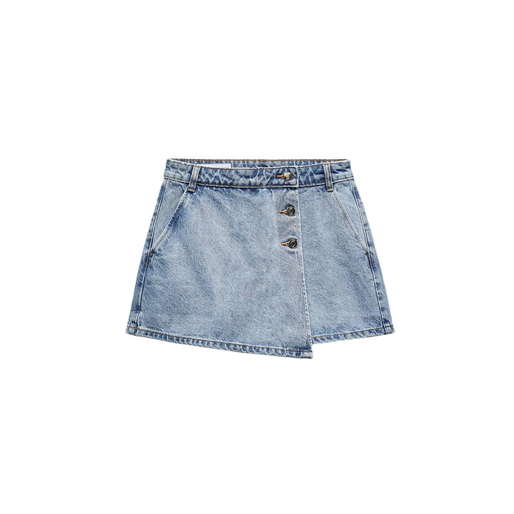 Moudda ZARA - Short-jupe en jean triple bouton - Tunisie 3