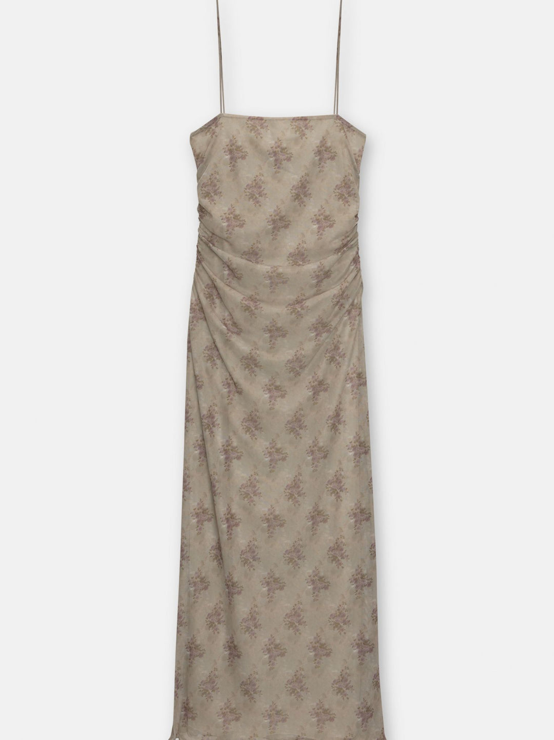 Moudda PULL & BEAR - Robe Midi Encolure Droite Petite Fleur - Tunisie 3