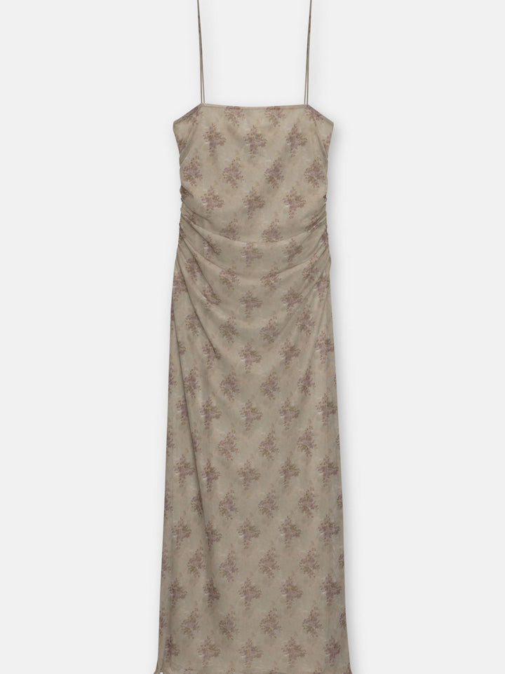 Moudda PULL & BEAR - Robe Midi Encolure Droite Petite Fleur - Tunisie 3