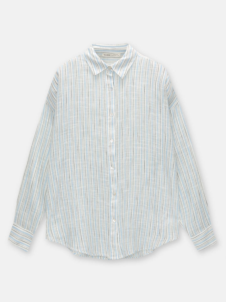 Moudda PULL & BEAR - Chemise Basique Oversized Rustique - Tunisie 2