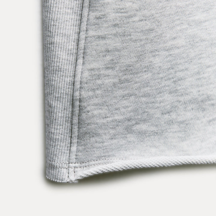 Moudda ZARA - Gris Vigo – sweat terry manches courtes col rond - Tunisie 4