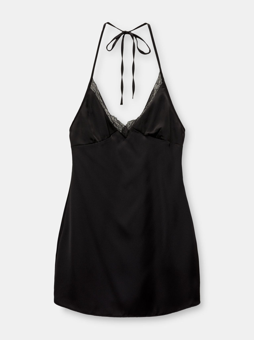 Moudda PULL & BEAR - Robe Mini Satin Dentelle - Tunisie 3