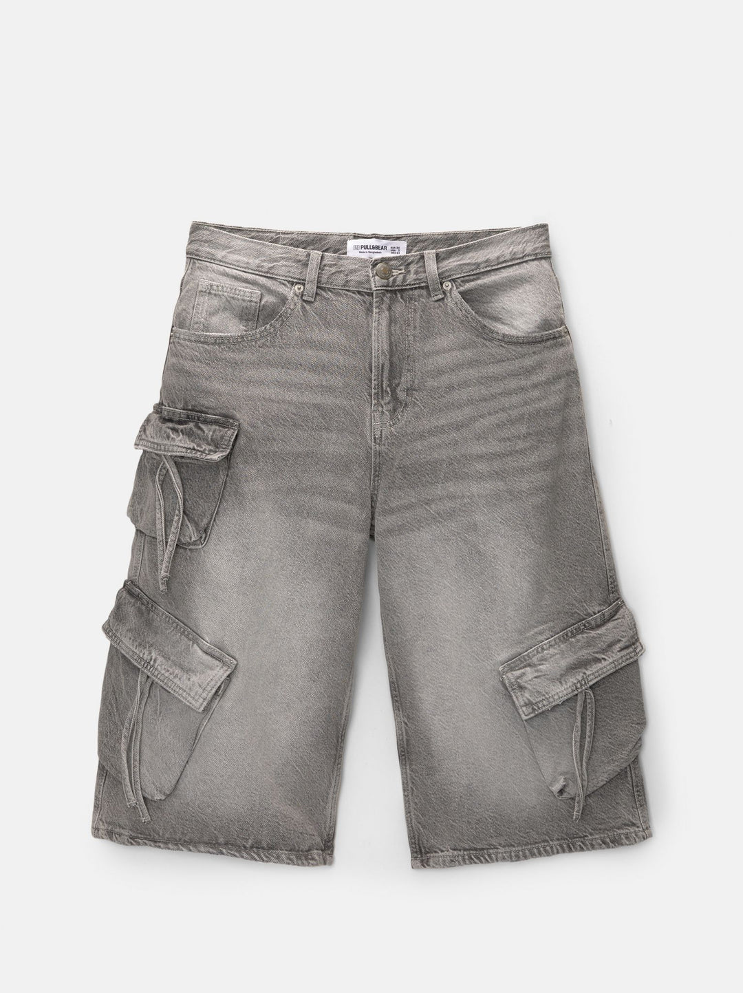 Moudda PULL & BEAR - Bermuda Cargo Longue Denim - Tunisie 1