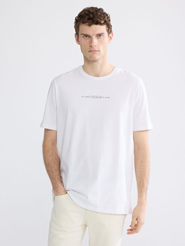 Moudda LC Waikiki - T-shirt imprimé manches courtes en jersey pour Homme - Tunisie 1
