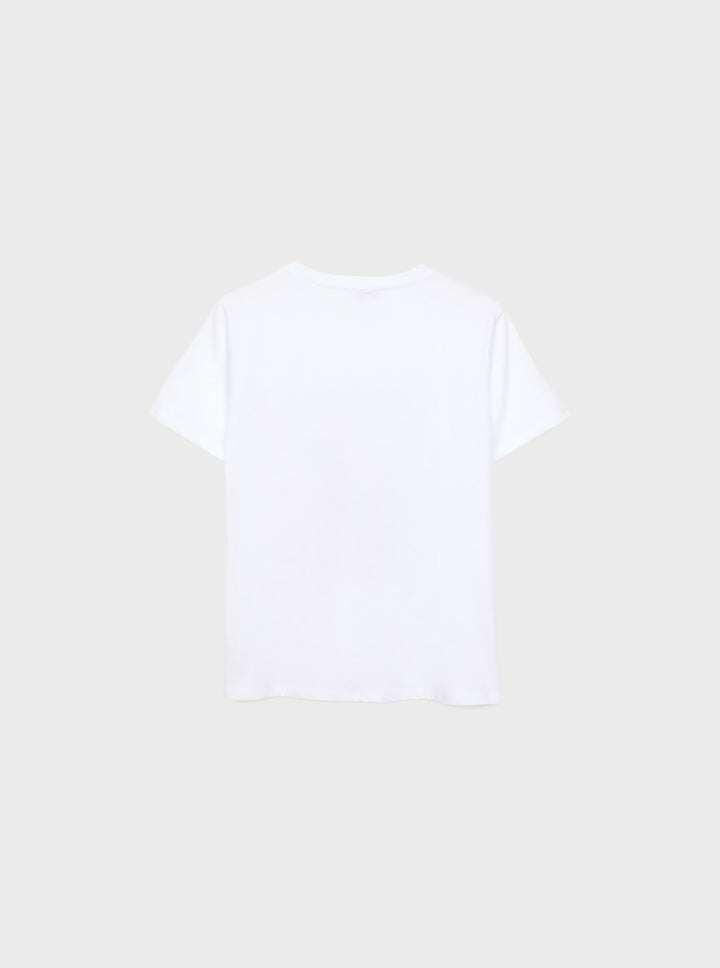 Moudda STRADIVARIUS - T-Shirt Manches courtes Graphique Foil - Tunisie 3
