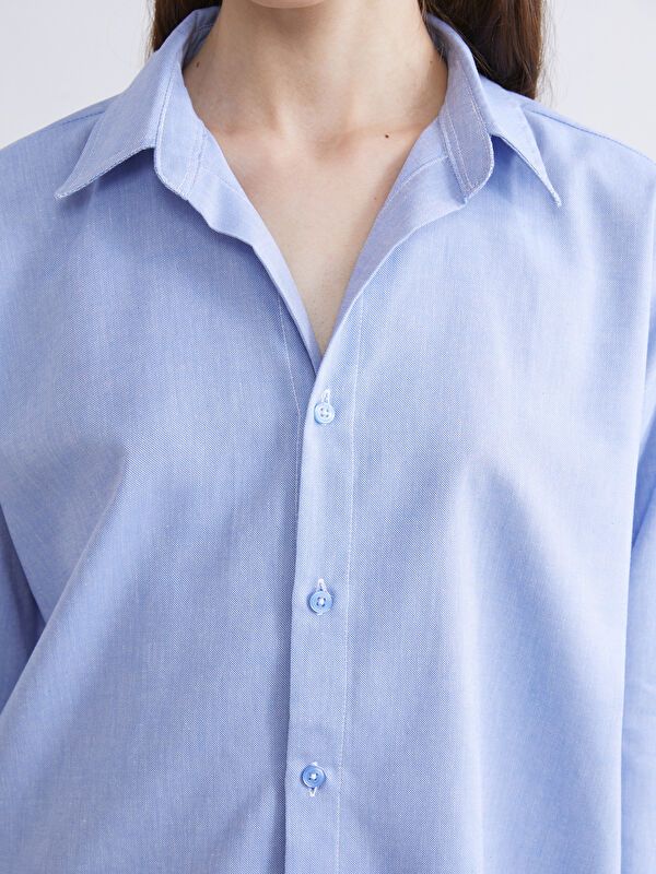 Moudda LC Waikiki - Chemise tissée à manches longues pour Femmes - Tunisie 3