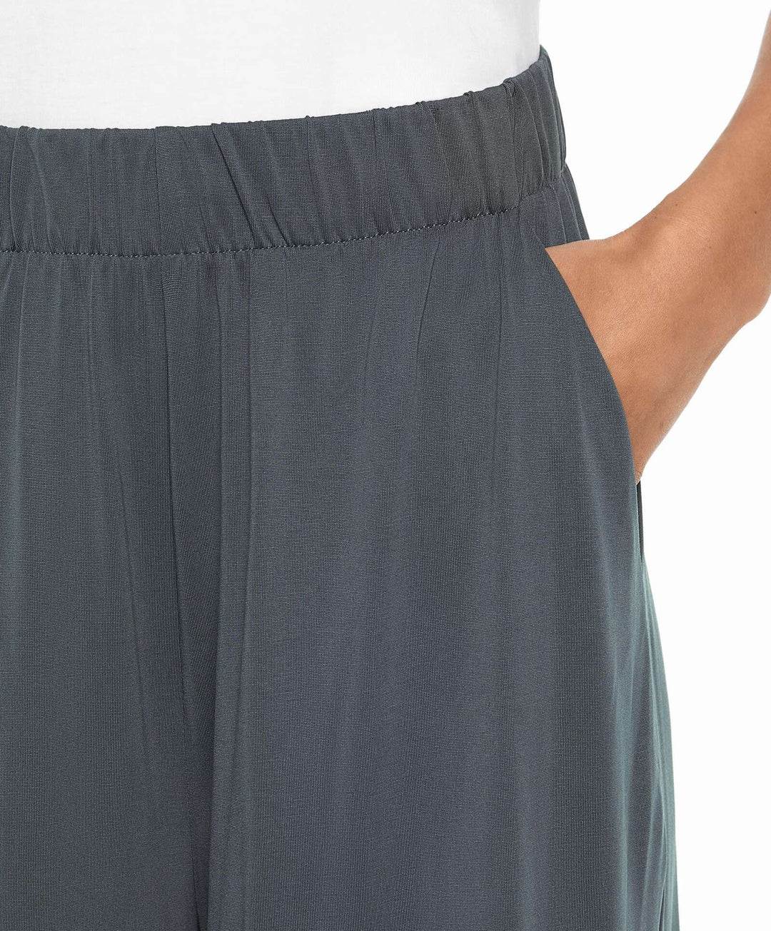 Moudda Oysho - Pantalon Crop Large Modal Polyester - Tunisie 3