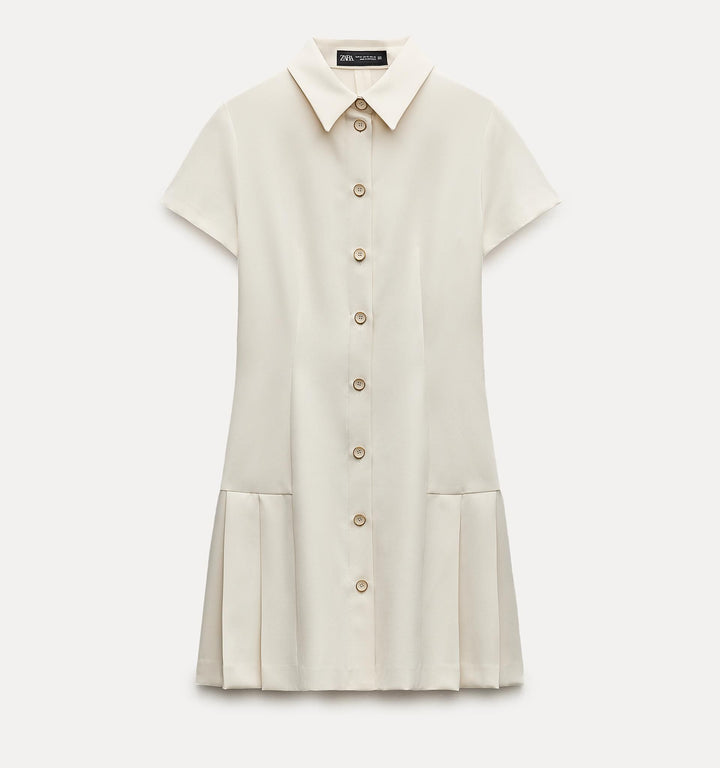 Moudda ZARA - Robe courte chemise manches courtes - Tunisie 1