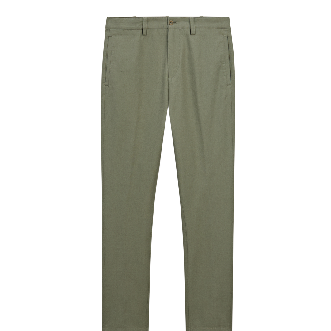 Moudda Massimo Dutti - Pantalon coton/lin détail poche coupe slim - Tunisie 2