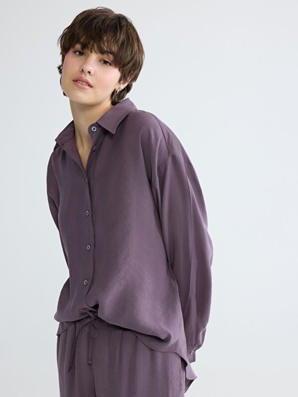 Moudda LC Waikiki - Chemise manches longues en tissu pour Femme - Tunisie 1