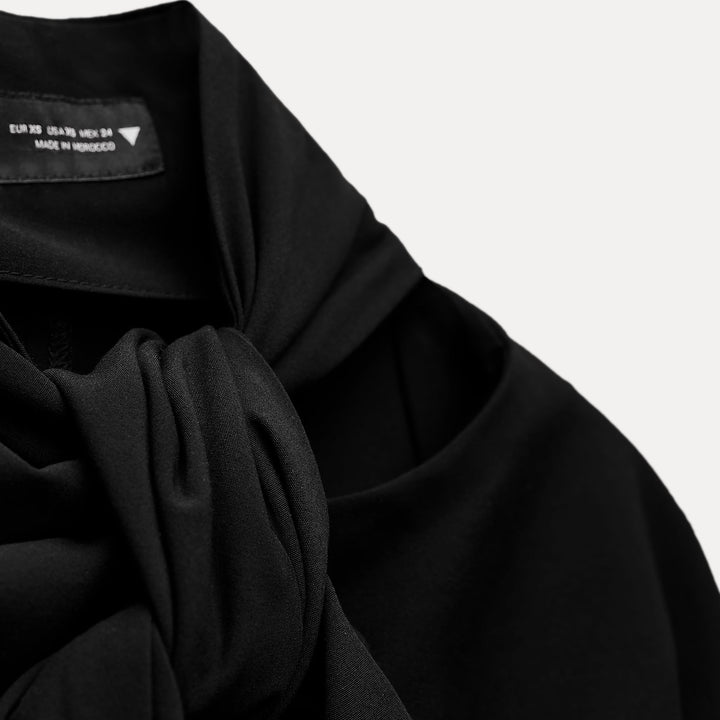 Moudda ZARA - Chemise poliviscose détail nœud col - Tunisie 3