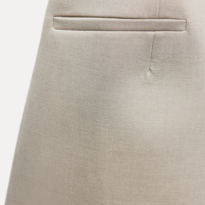 Moudda ZARA - Robe courte laine froide manches courtes jupe ample poches - Tunisie 4