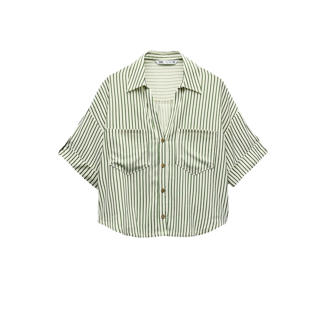 Moudda ZARA - Chemise en Lin Manches Courtes - Tunisie 5