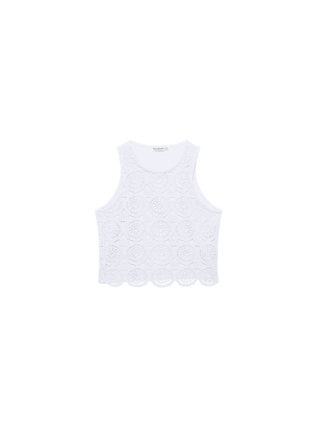 Moudda STRADIVARIUS - T-Shirt S/M en Crochet - Tunisie 1
