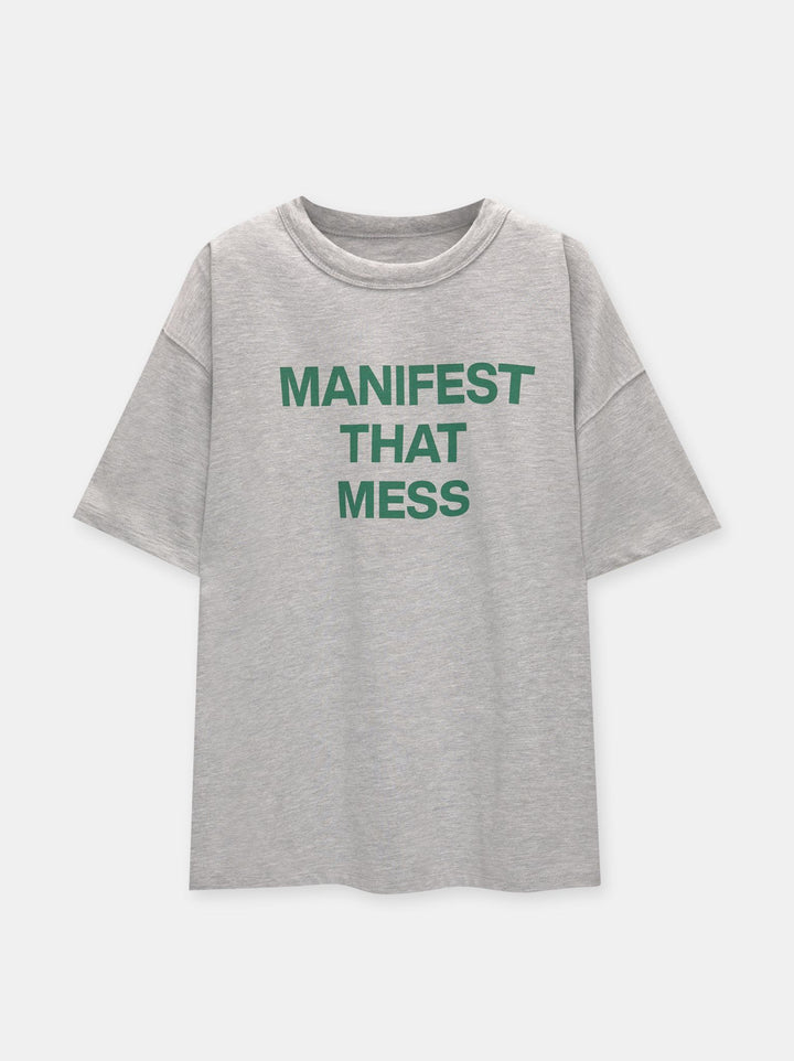Moudda PULL & BEAR - Body Graphique Manifest That Mess - Tunisie 1