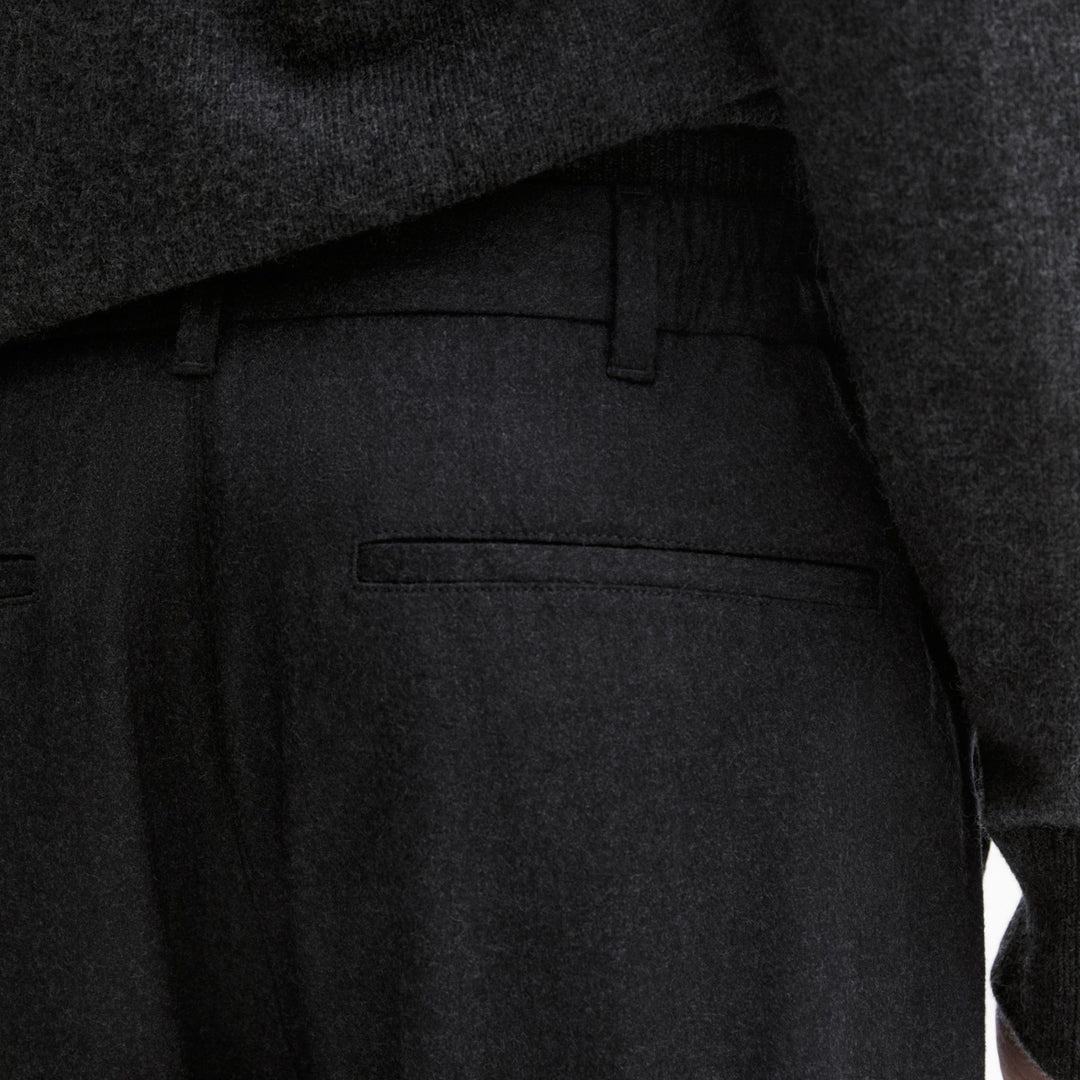 Moudda Massimo Dutti - Pantalon laine lavable élastique arrière - Tunisie 3