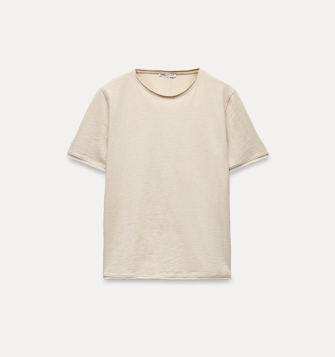 Moudda ZARA - T-shirt en flammé, finitions brut de coupe - Tunisie 2