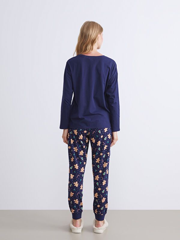 Moudda LC Waikiki - Pyjama manches longues en jersey pour Femme - Tunisie 4