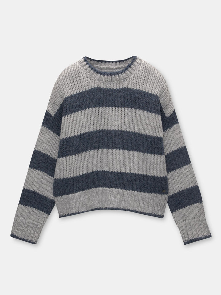 Moudda PULL & BEAR - Pull Pacific Rayure Galga Épaisse - Tunisie 3