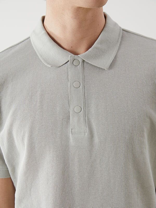 Moudda LC Waikiki - T-shirt col polo manches courtes en jersey pour Homme - Tunisie 3