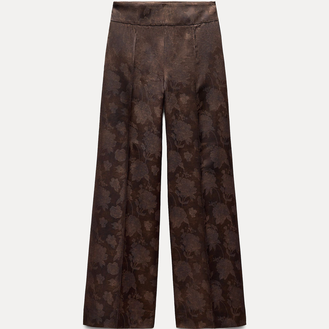 Moudda ZARA - Pantalon jacquard avec soie - Tunisie 1