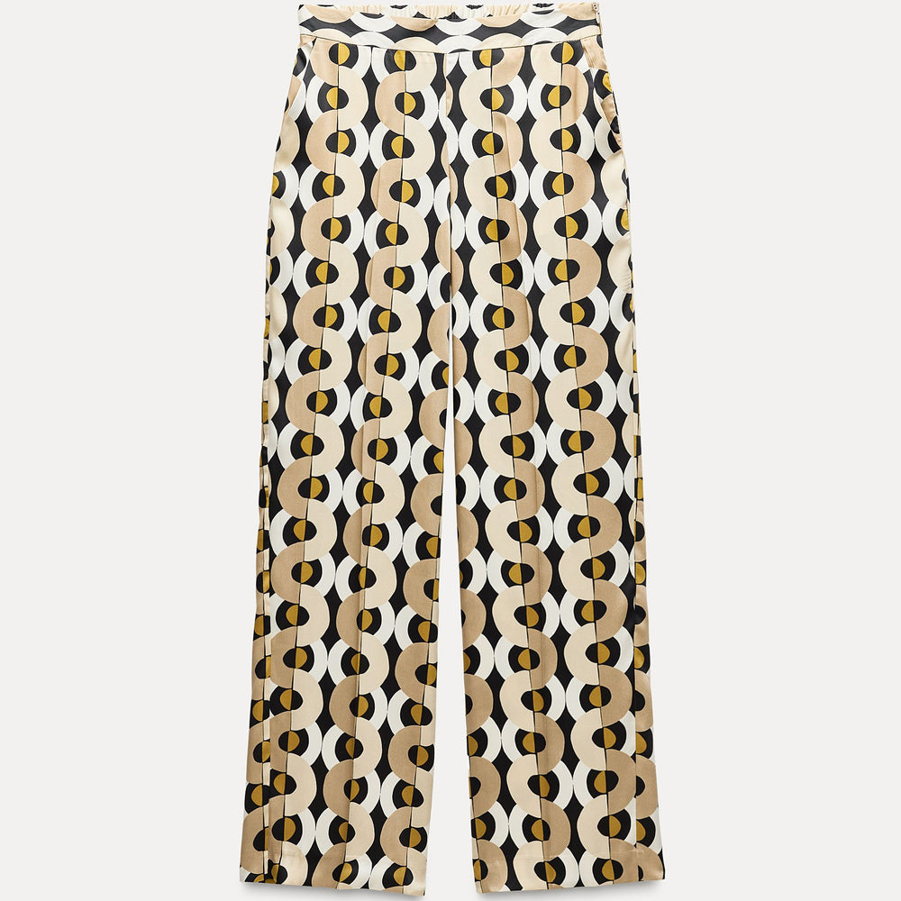 Moudda ZARA - Ensemble pantalon imprimé, taille mi-haute élastique - Tunisie 2