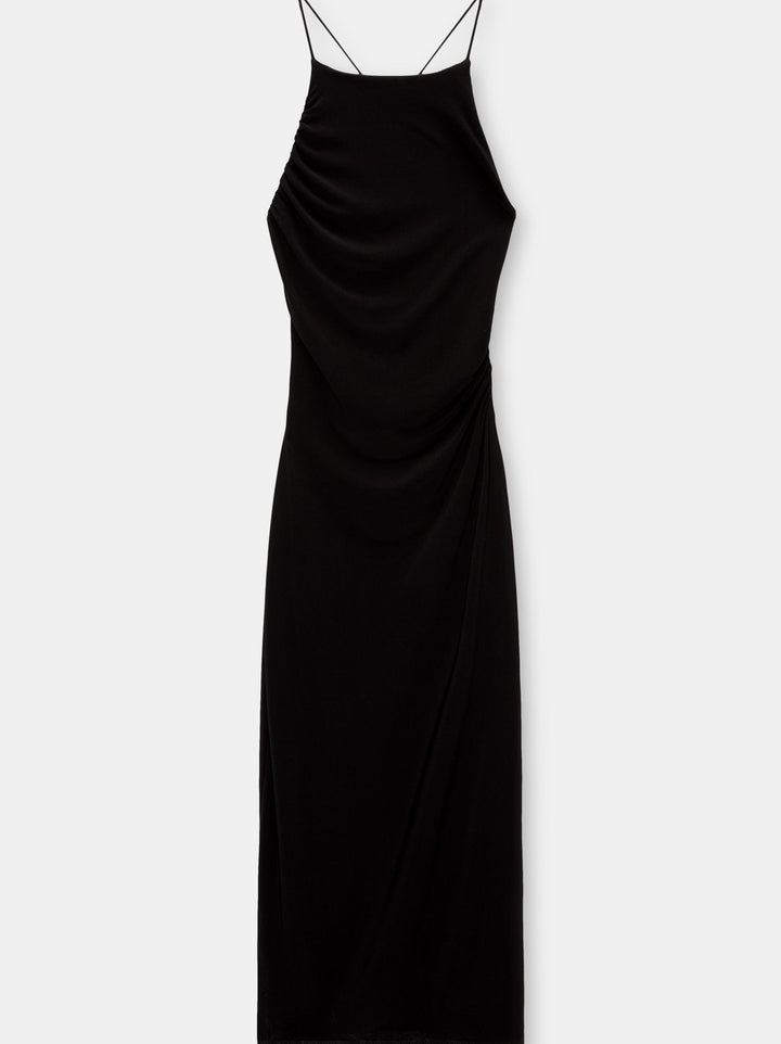 Moudda PULL & BEAR - Robe Midi Bretelle Asymétrique Dos Croisé - Tunisie 1