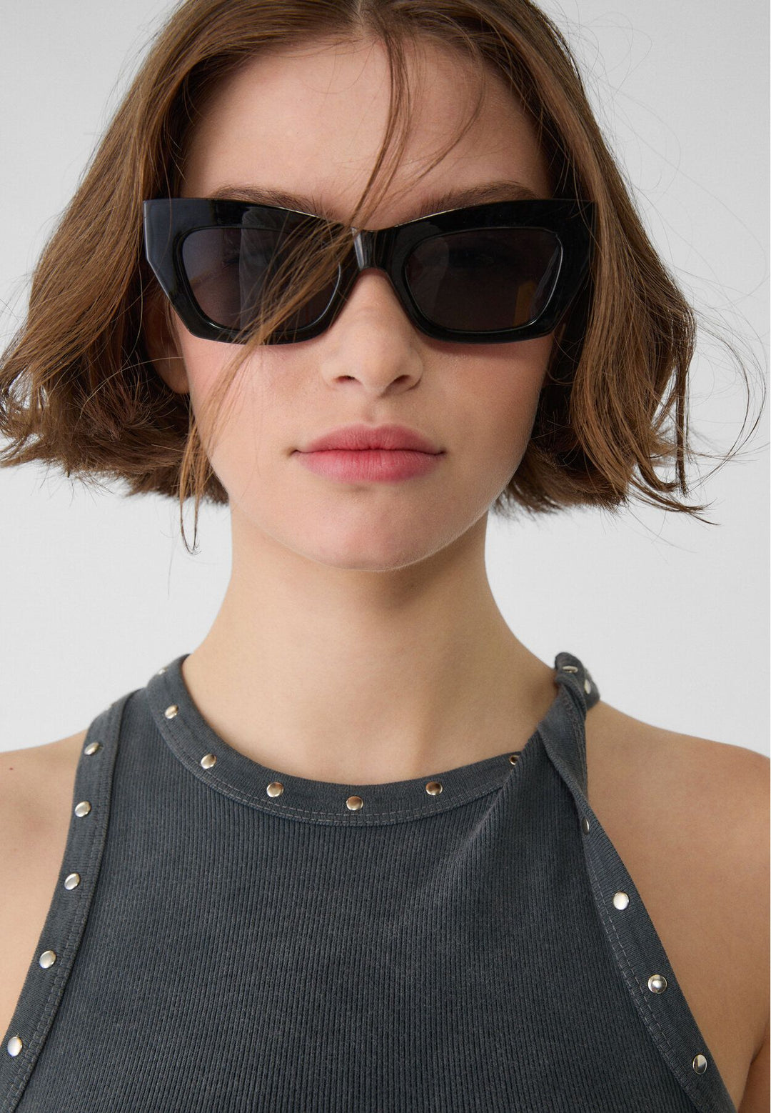 Moudda STRADIVARIUS - T-Shirt Racer avec Clous - Tunisie 4