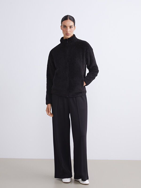 Moudda LC Waikiki - Cardigan jersey Femme Noir - Tunisie 2