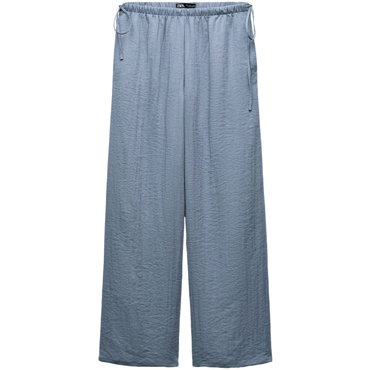 Moudda ZARA - Pantalon palazzo lin taille élastique - Tunisie 3