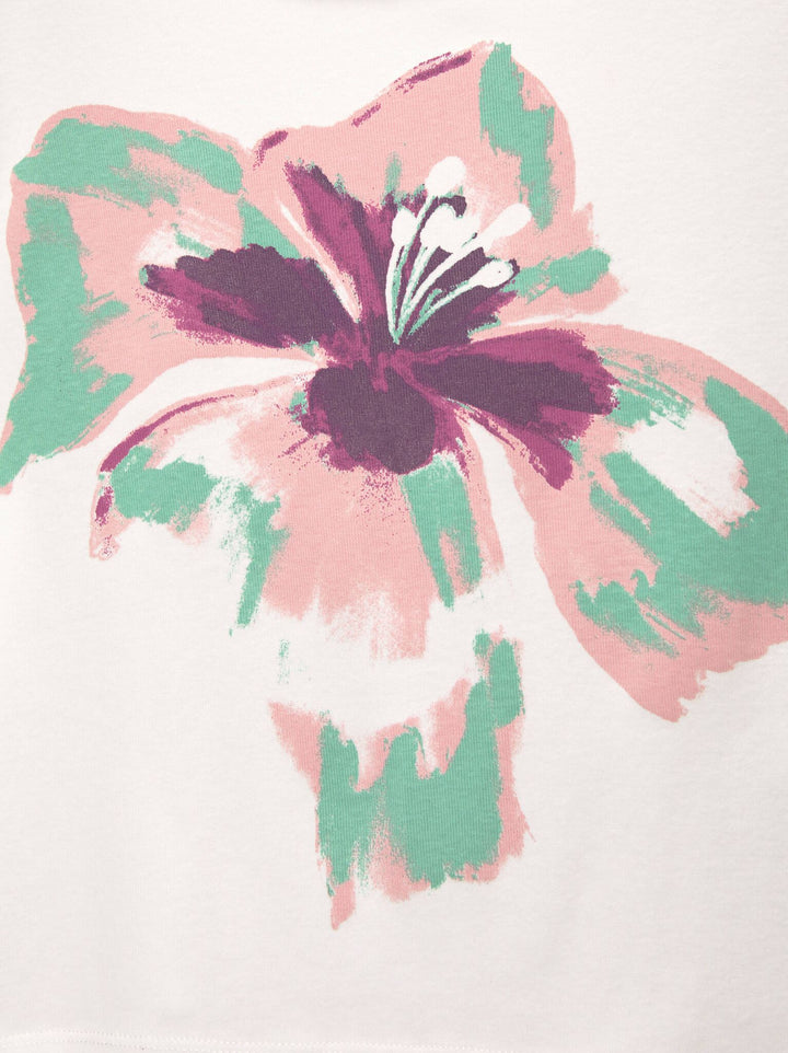 Moudda PULL & BEAR - Body Graphique Fleur Été - Tunisie 3