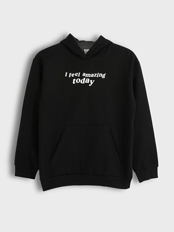 Moudda LC Waikiki - Sweatshirt en jersey Garçon Noir - Tunisie 1