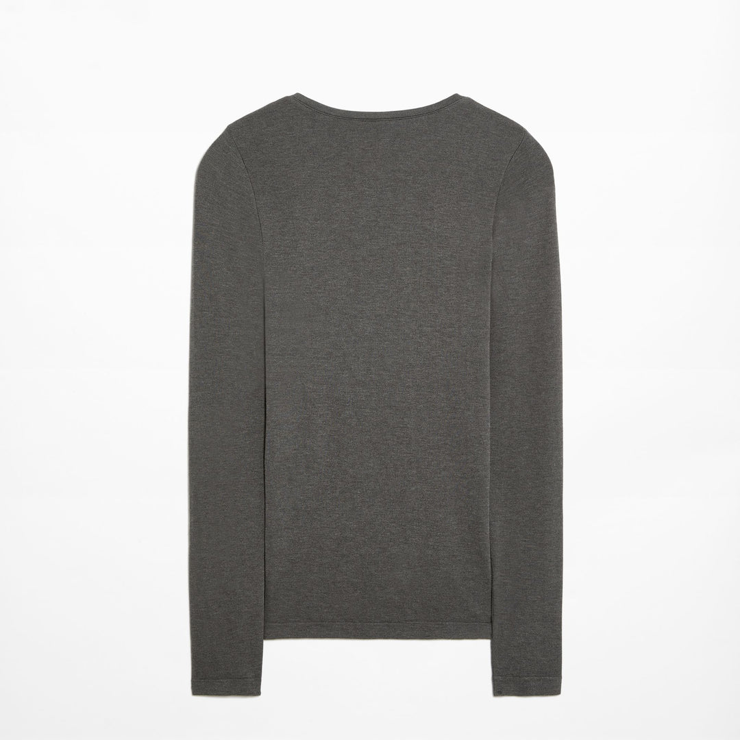 Moudda Oysho - T-Shirt Base Layer Sans Coutures Manches Longues Moyen - Tunisie 3