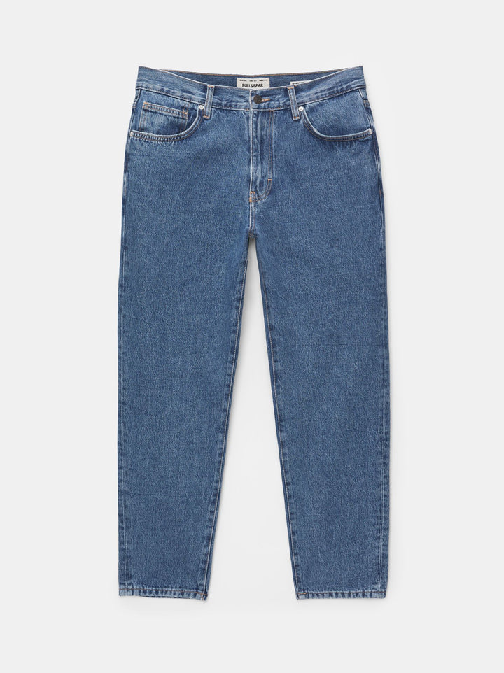 Moudda PULL & BEAR - Pantalon Denim Standard Zalando Basique - Tunisie 1