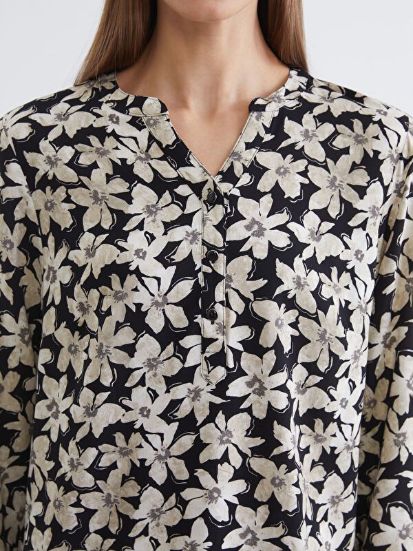 Moudda LC Waikiki - Chemisier (blouse) imprimé manches longues en tissu pour Femme - Tunisie 3