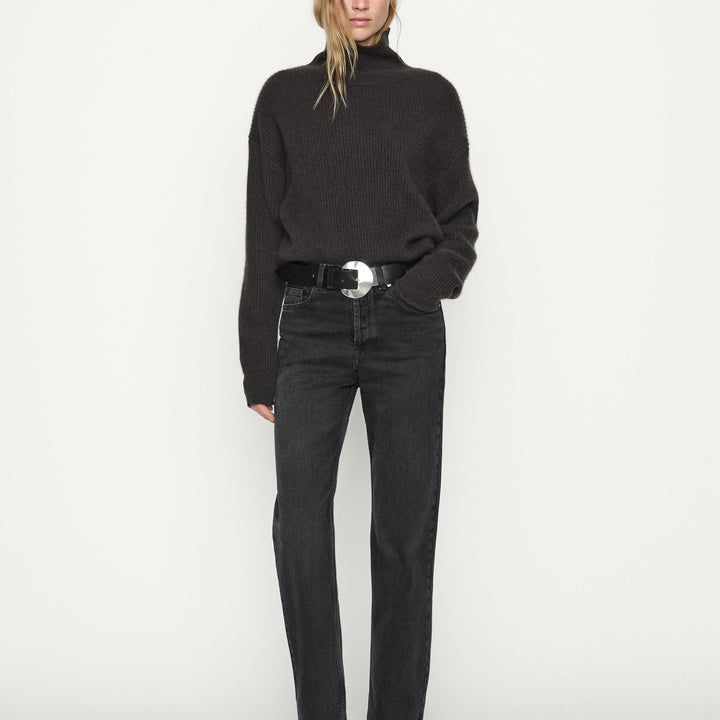Moudda Massimo Dutti - Jean taille mi-haute droit confort longueur cheville - Tunisie 8