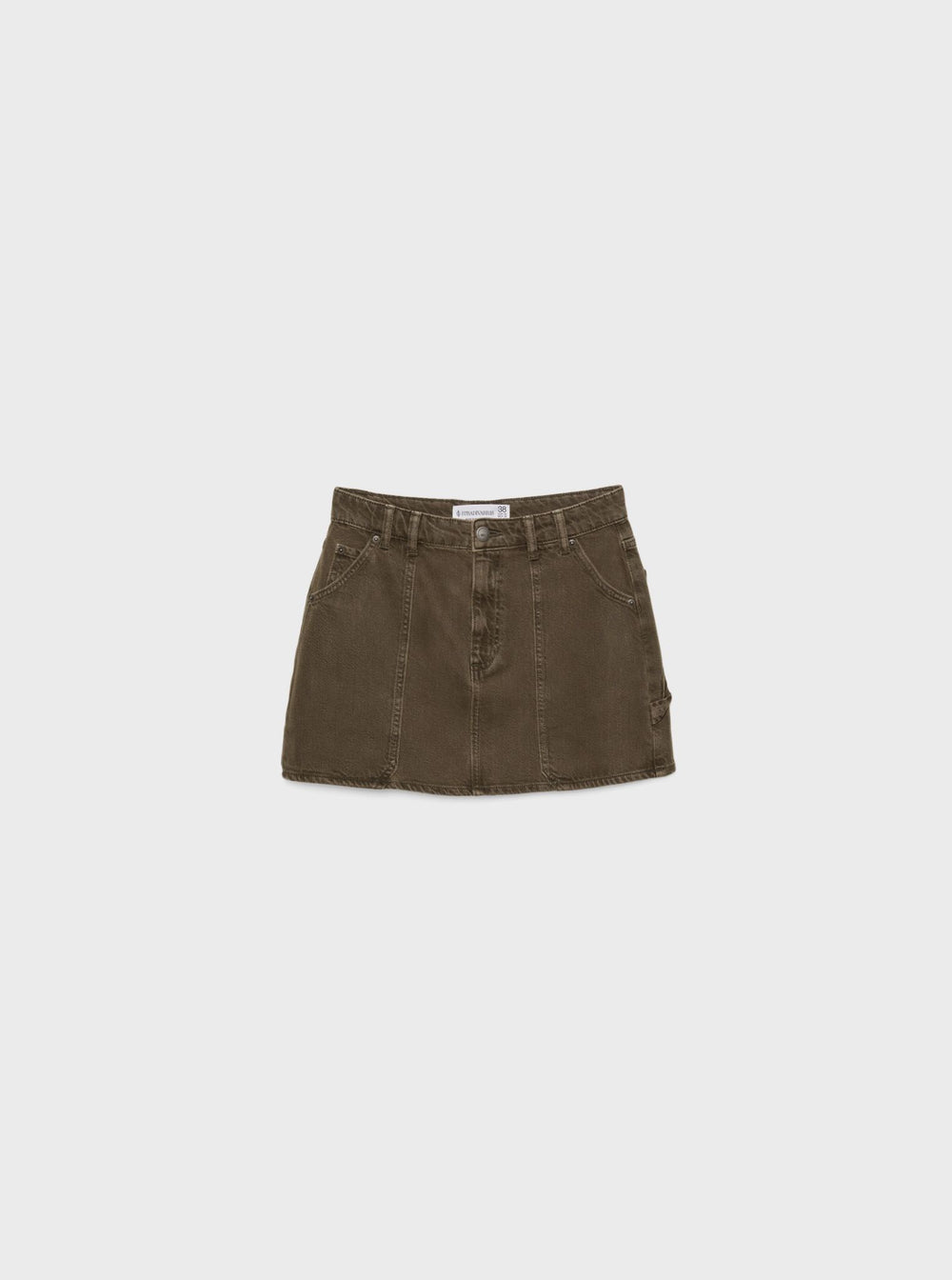 Moudda STRADIVARIUS - Mini Jupe Denim Style Carpenter - Tunisie 2