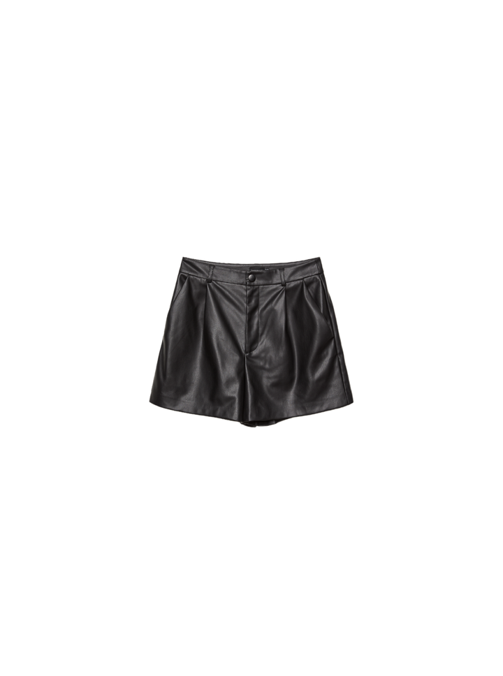 Moudda STRADIVARIUS - Short en Simili Cuir avec Pinces - Tunisie 3