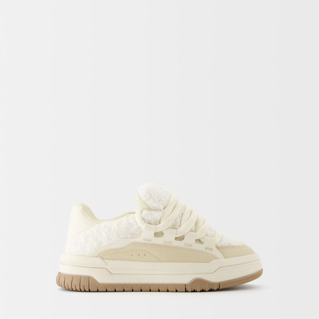 Moudda BERSHKA - Baskets skate avec détail en fausse fourrure - Tunisie 1
