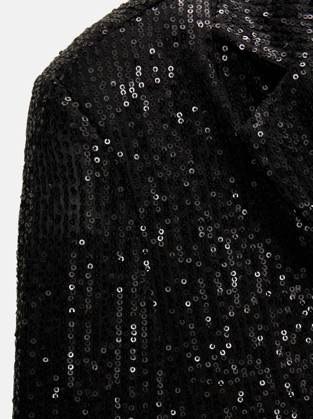 Moudda PULL & BEAR - Blazer Crop Croisée Paillettes Fête En Ligne - Tunisie 2